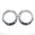 LARBLL 2 PZ Fronte Nuovo Telaio di Copertura Della Lampada Della Luce di Nebbia D’argento 6400A739 Per Mitsubishi Outlander 2007 2008 2009