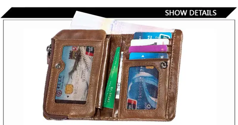 BULL капитан мужской модный бренд тренд мужской из натуральной яловой кожи маленький кошелек Дизайн монета карманные деньги держатель для карт сумка для денег