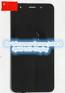 ЖК-дисплей и сенсорный экран для Micromax Canvas juice 4 Q465 оригинальный дигитайзер экрана