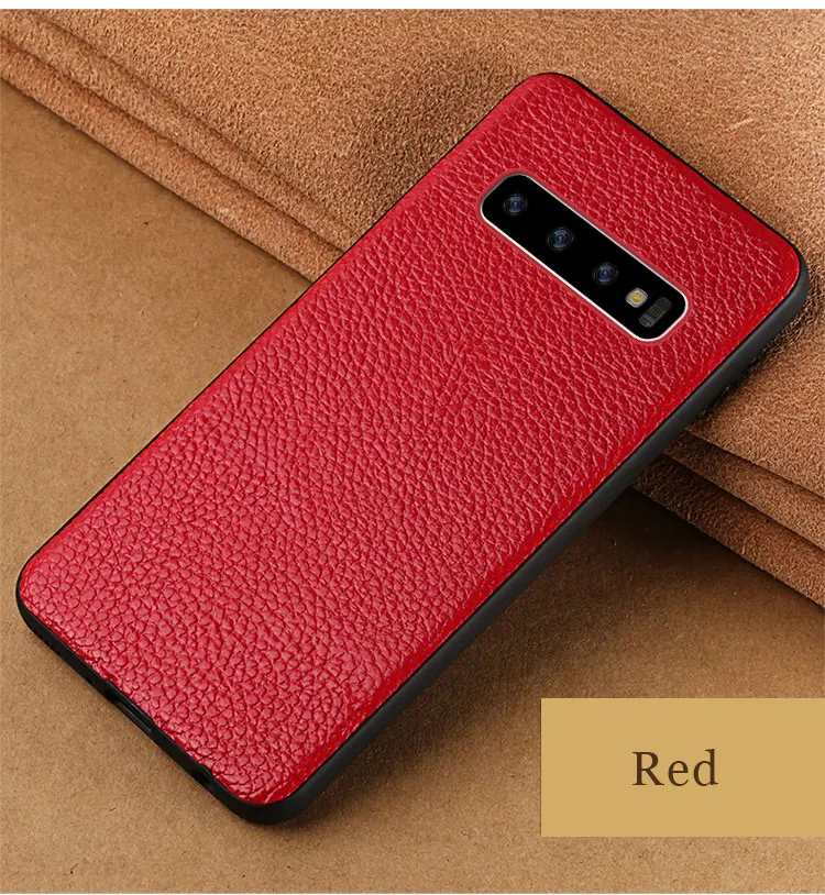LANGSIDI чехол из натуральной кожи для мужчин S10 бизнес для samsung Galaxy s10 plus откидной Чехол для телефона, Capa противоударный для s10 e