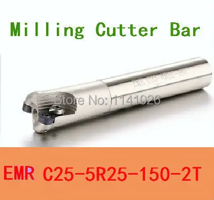 

Free Shopping EMR C25-5R25-150 -2T D=25mm L=150mm Indexable Shoulder End Mill Arbor Cutting Tools, Milling Cutter Holder