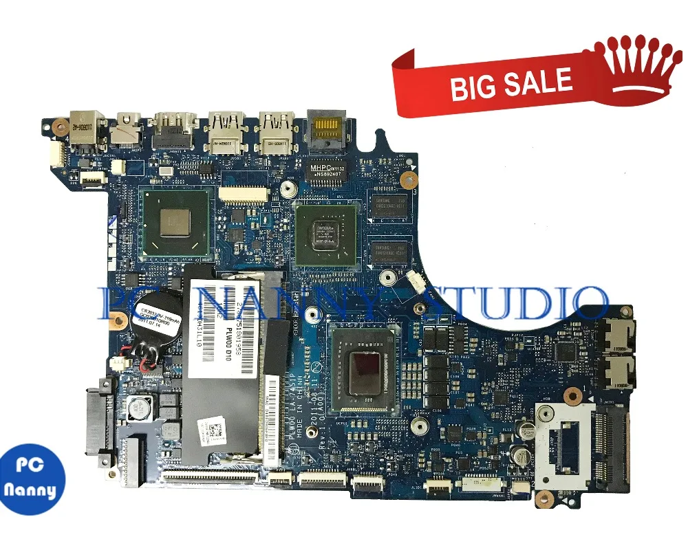 Компьютерная няня 0NF7HN NF7HN для Dell XPS 14z L412z материнская плата ноутбука