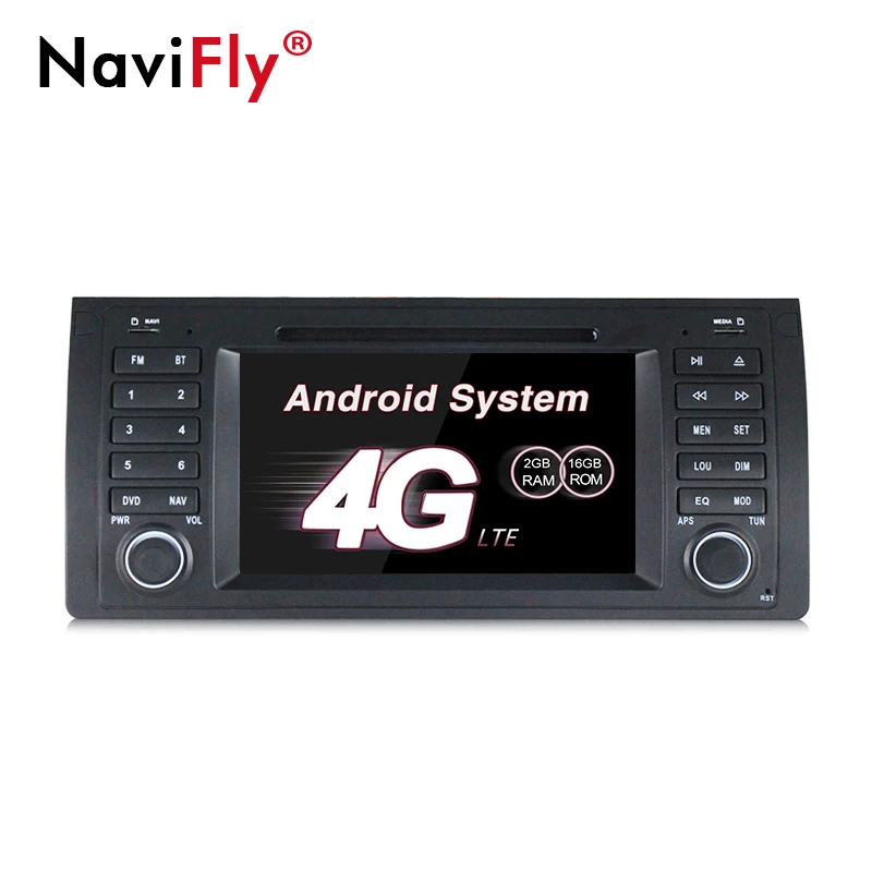 

4G LET Android7.1 No tariff Car multimedia player for bmw E39,X5,M5,E53 support Steering wheel RDS GPS navigator radio DVD dvr