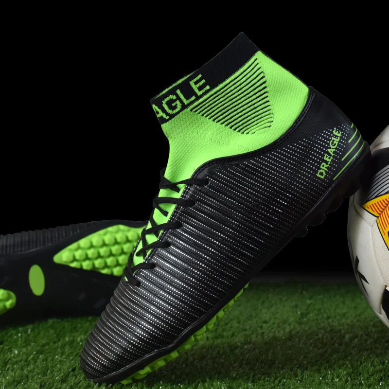 Футбольные бутсы DR.EAGLE Turf/TF высокие футбольные кроссовки|high ankle|soccer cleatsfootball sneakers |