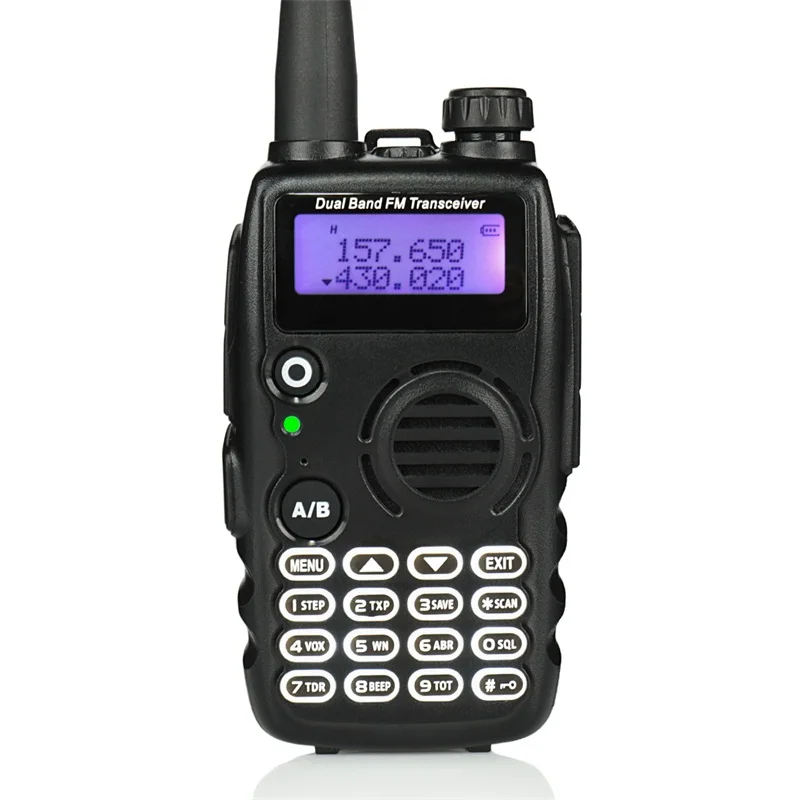 2018 новая радиодина GA 5S рация VHF/UHF 136 174/400 520MHz реальная 7W 1800mAh батарея трехцветный