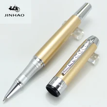 JINHAO 250 Роскошный Металлический jinhao бренд Шариковая ручка Шариковая Бизнес ручки в форме губной помады офиса и школы