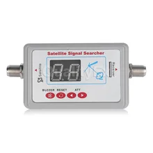 Digital Satellite Finder Meter Satlink WS6903 WS-6903 Displaying Audio Signal Receiver Direct LCD Buzzle for TV Dish Systems