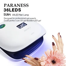 Paraness высокое Мощность для ногтей Все Гель-лак для ногтей сушилка 48 Вт УФ-лампы гель светодиодный светильник ногтя Сенсор светодиодный света ногтей Книги по искусству маникюрные инструменты