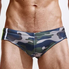 Камуфляжные купальники мужские Бикини плавки сексуальные мужские купальные костюмы с низкой талией для пляжа спортивная одежда шорты трусики для мальчиков купальник ming купальный костюм