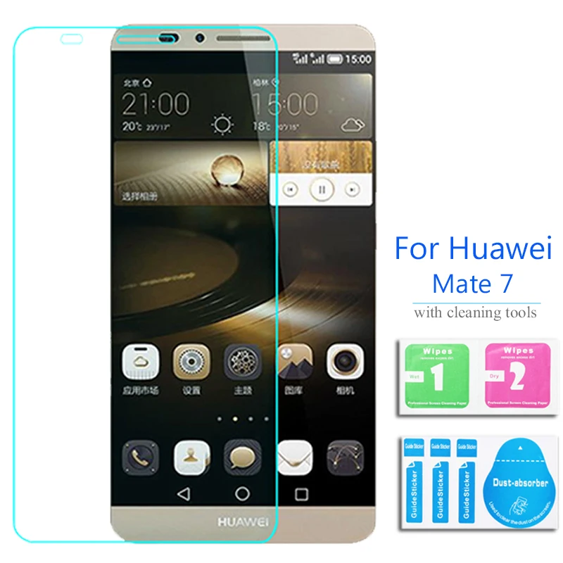 2 шт для huawei Ascend mate 7 протектор экрана из закаленного стекла 2,5 9h защитная пленка на mate 7 матовая MT7-CL00 MT7-TL00 MT7-TL10