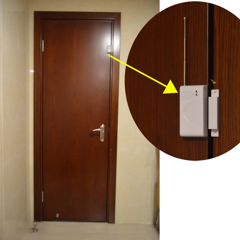 433MHz Wireless Door Window Open Detector Door Open Sensor For Home Burglar Alarm System For Wifi GSM Alarm System door and window sensor door sensor door and window detector