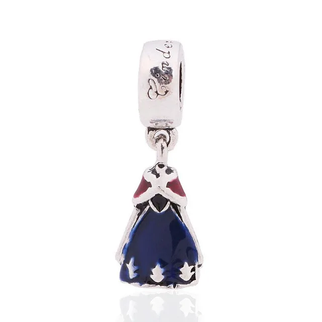Dodocharms браслет розовый шарик ожерелье прекрасный кулон подарок цвет модный синий подходит Pandora фиолетовый Снежинка