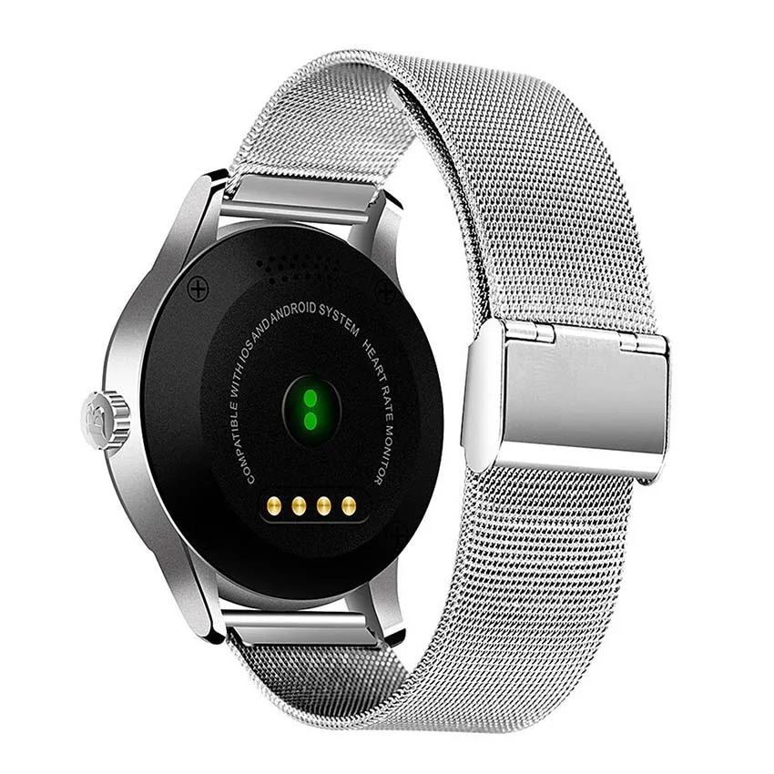 K88H Smart Watch 1 22 дюймовый круглый Экран Поддержка монитор сердечного ритма Bluetooth