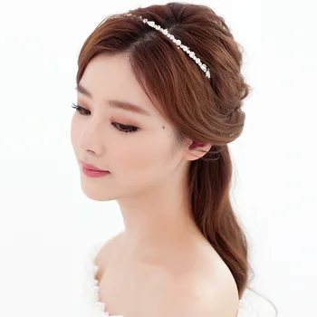 

famous brand Headband Created love flowers women jewelry bride wedding head hoop girlfriend gift Bridal Hair Accessories