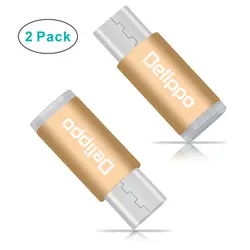 Delippo Тип C адаптер Тип C на Micro USB Преобразование разъем для HP Pavilion X2 сильнее X2 золото