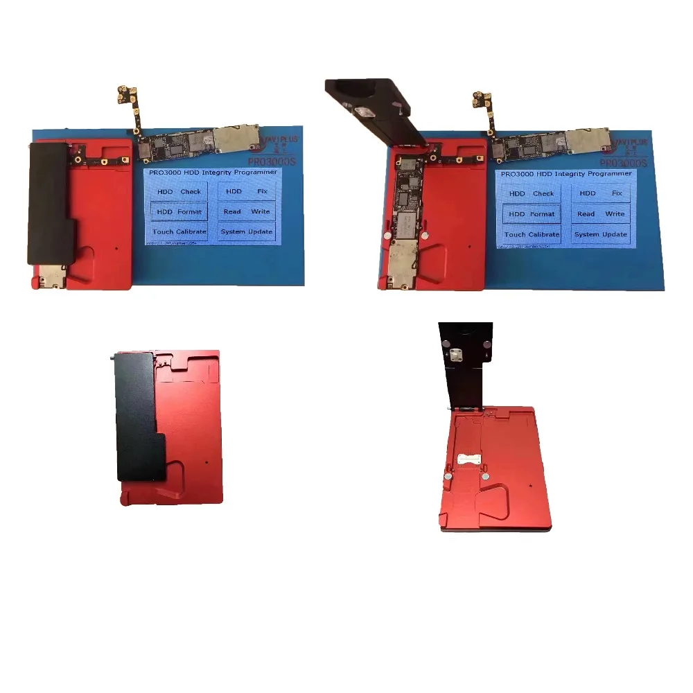  Navi pro3000 32 64 bits nand IC chip programador iPhone 4 a 6P iPad herramienta de reparación placa