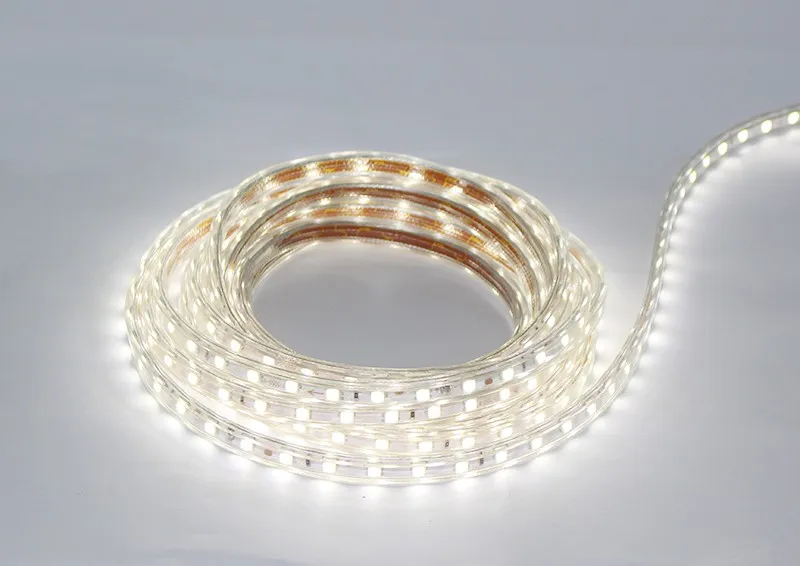 220V 110V LED Strip Light SMD 5050 Waterproof LED Strip Flexible Light