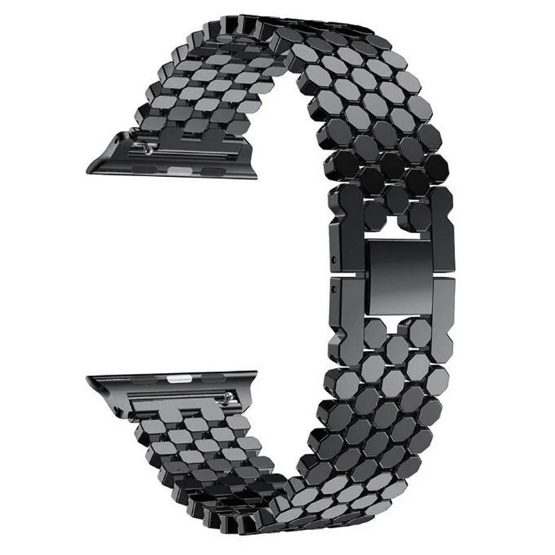 Металлический ремешок для часов neway из нержавеющей стали Apple Watch Series 4 3 2 1 iWatch 40 мм 44