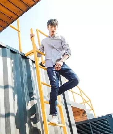  xiaomi 90 points comfortable jeans men's models Jeans men's straight men's trousers winter men's lo