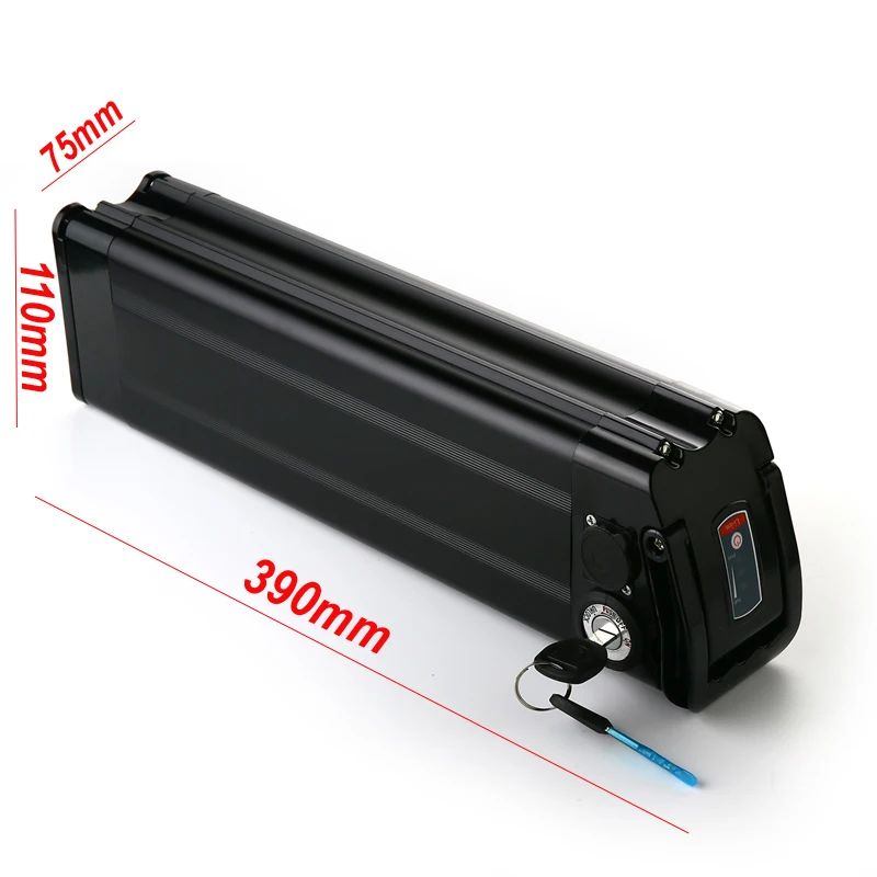Top Silver fish ebike battery with Bottom discharge Samsung cell 48v 15Ah bafang  electric bike lithium ion battery +5V USB port 2
