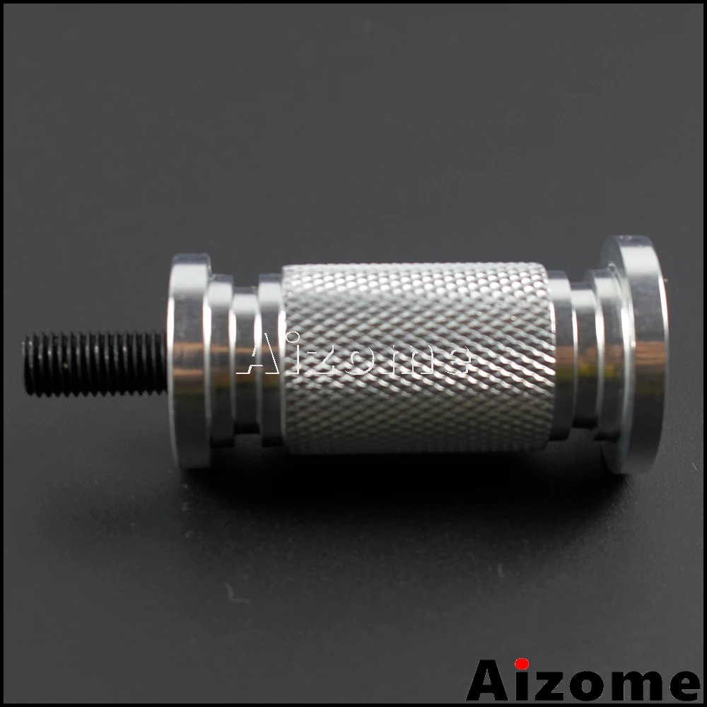 Мотоциклетные Серебристые подножки для ног под заказ Harley Sportster Softail Dyna Cafe Racer Shifter