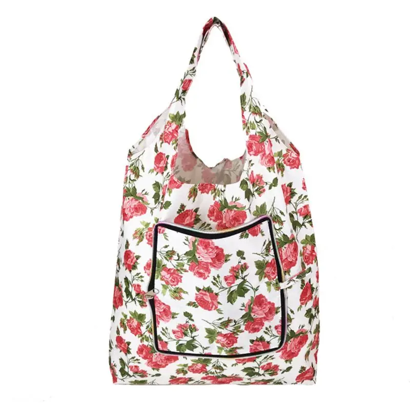 Premium Quality Foldable Handy Printing Reusable Tote Pouch Recycle Storage Handbags Organizer Shopping Bags Premium Quality Foldable Handy Printing Reusable Tote Pouch Recycle Storage Handbags Organizer Shopping Bags