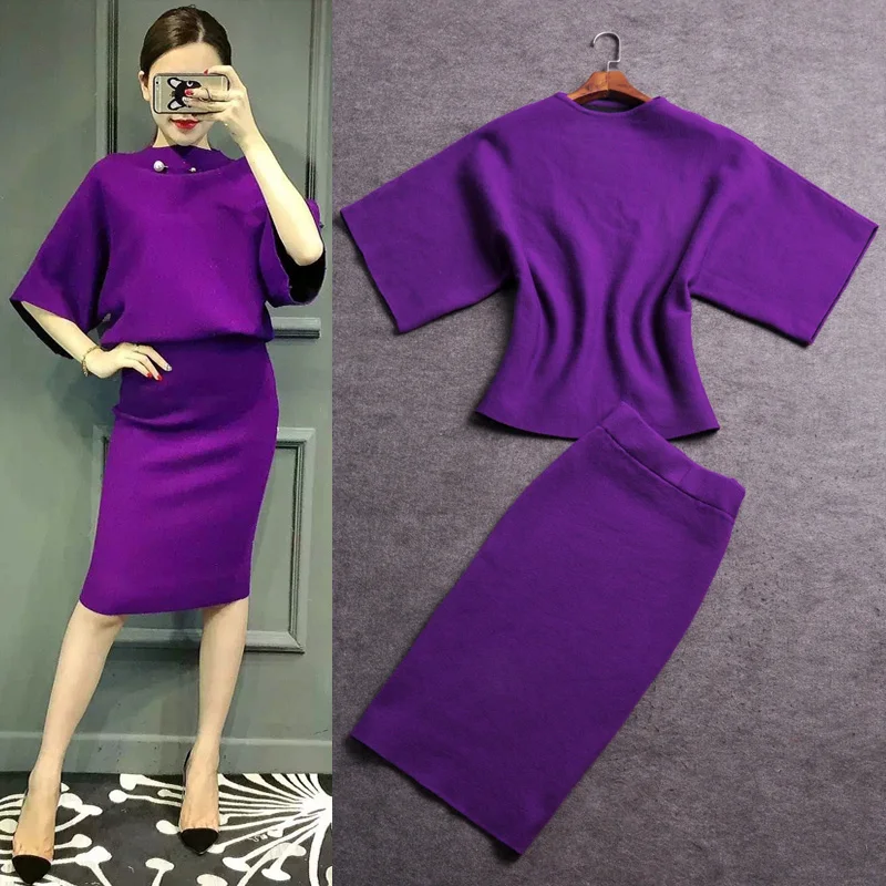 2 piece set women Hot sale Europe style wind 2019 new style autumn women