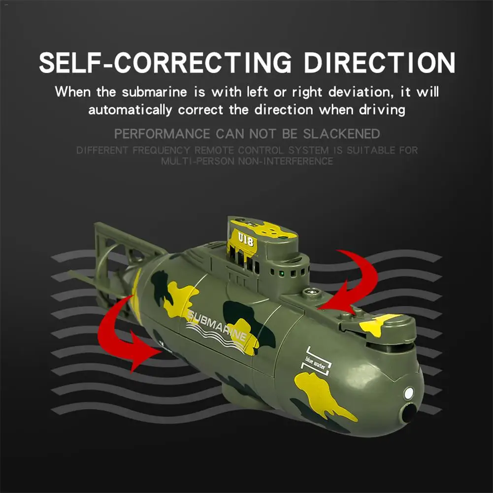 Мини подводная лодка на радиоуправлении Дайвинг плавающий 27 40 МГц RC модель подводной лодки игрушечная рыба Торпедо Дети Лето вода субмарина игрушки