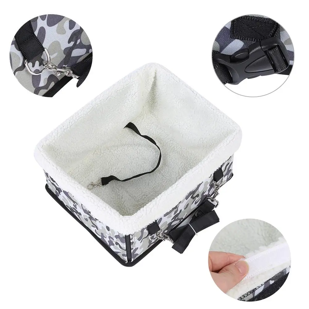 

Pet Dog Cat Carrier Folding Car Seat Pad Safety Carry Box Puppy Bag Car Travel Accessories Waterproof Dog Seat Basket Bag