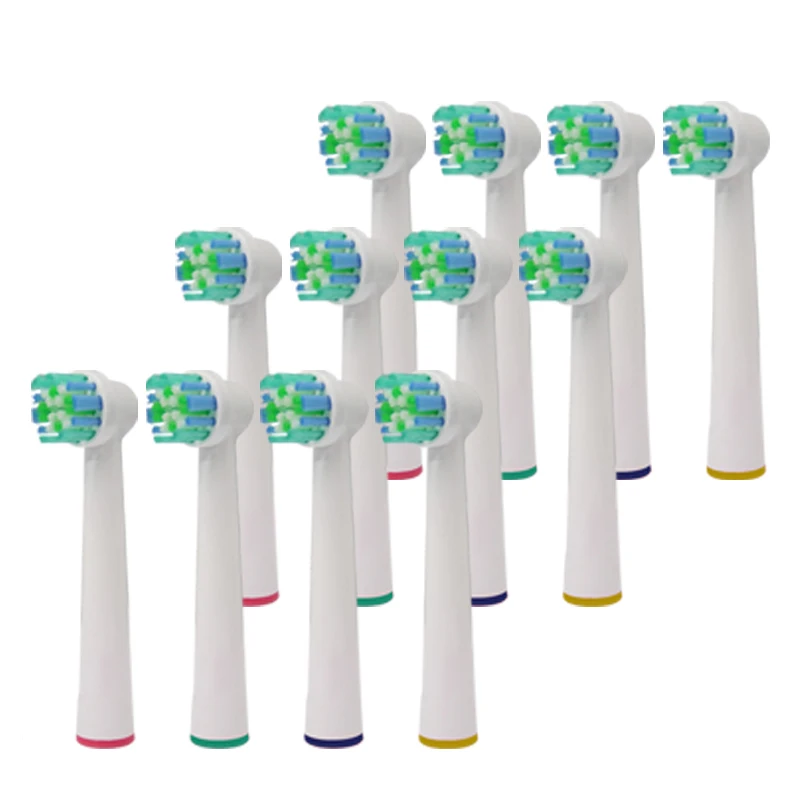 

12pcs/PACK Electric Toothbrush Heads Braun For Oral B Tooth Brush Replacment Soft Oral Hygiene Dual Clean Tools Triumph Head