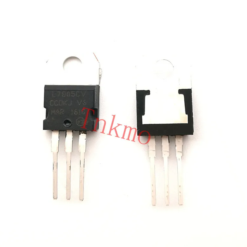 100 шт. L7805CV L7805 7805CV регулятор напряжения 5В 1.5а-220 новый оригинальный | Электроника