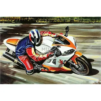 

DIY Diamond embroidery Motorcycle racing diamond painting cross stitch crafts diamond mosaic kit full rhinestone home decor