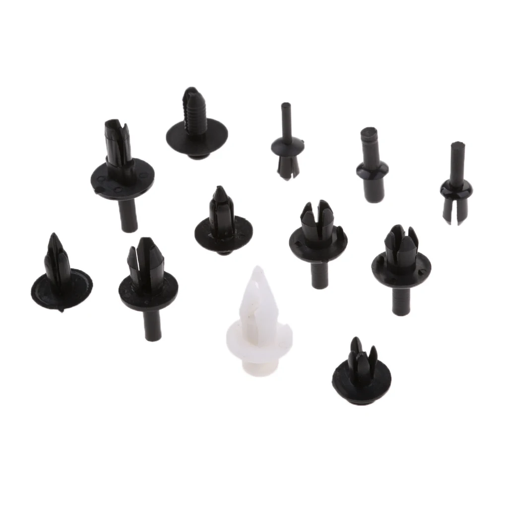 1 Set of 690 Pieces Auto Car Bumper Bumper Fender Rivets Fasteners Clip Kits Universal Fit For Car Vehicle