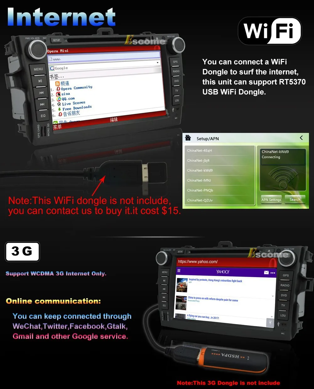 Sale MTK3360 Car DVD Player For Toyota Corolla 2006 2007 2008 2009 2010 2011 with 800MHz CPU Dual Core Bluetooth Radio GPS Navigation 1