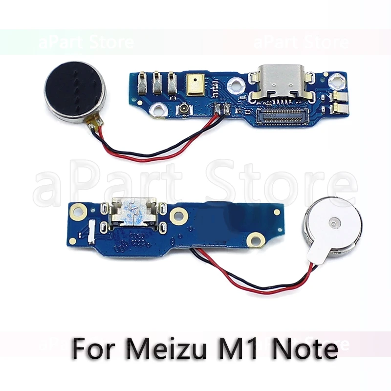 USB Charging Port Charger Dock Connector Flex Cable For Meizu M1 M2 M3 M3s M5 M5s M6 Note Mini U10 U20 Original Phone Parts - Цвет: M1 Note