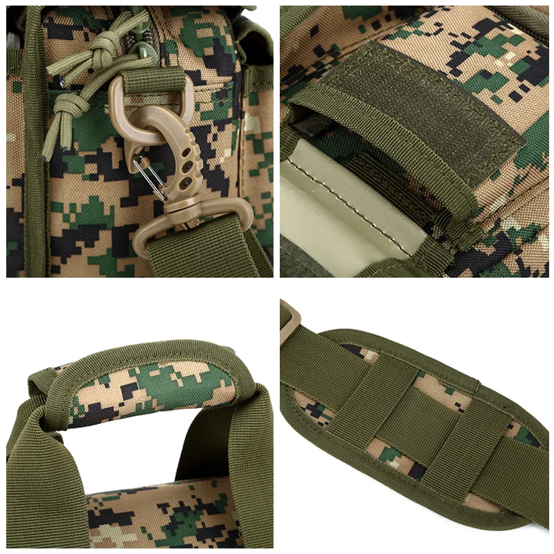 Высококачественная Мужская сумка-мессенджер Водонепроницаемая многофункциональная холщовая военная сумка через плечо армейская уличная сумка на плечо дорожные сумки