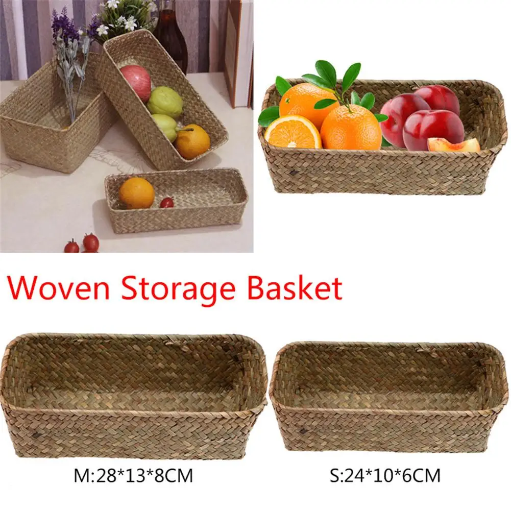 

2019 Weaving Storage Basket Seagrass Belly Basket Woven Potted Plants Storage Droshipping
