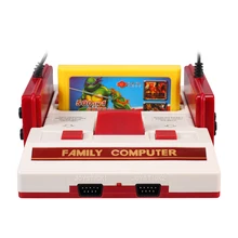 POWKIDDY 8 bit HDMI out TV Game Player Classic Red White games Video Game Console cartridge/Yellow Card Plug-in Card Games NTSC