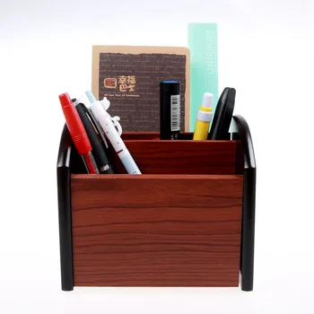 

1 pcs Wooden Pen Holder Multifunctional Combination of Pen Holder Maple Wool Europe Style Fantastic Pen Posts Office Pen Stands