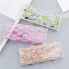 Porte-lunettes en PVC Transparent pour femmes, jolie boîte de voyage, étui de Protection, boîte de transport, accessoires de lunettes ► Photo 2/6