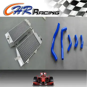 

aluminum radiator & silicone hose blue for 2005 2006 2007 2008 Honda CRF450R CRF 450 R new