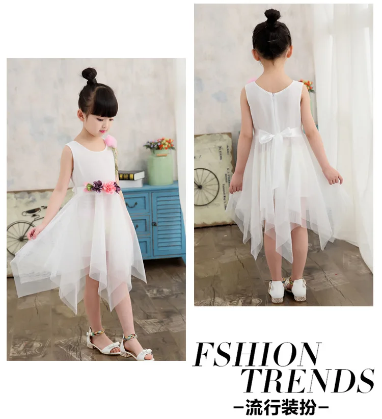 2019 Vestido de Verão para Crianças Meninas