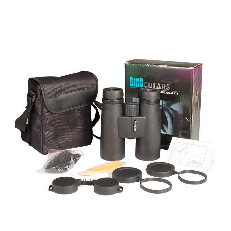 Military HD 10x42 Binoculars Professional Hunting Telescope Zoom High Quality Vision No Infrared Eyepiece High-powered Telescope