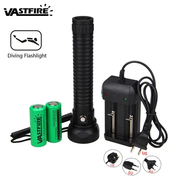 

4 mode Strobe L2 Diving flashlight 3800LM Waterproof Torch 26650 Underwater 70m Hunting led linterna 6000k White light zaklamp