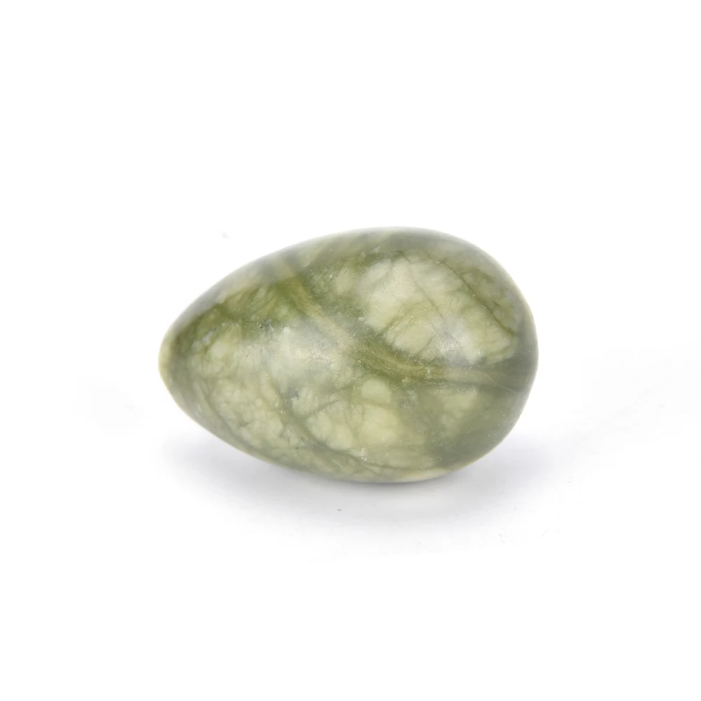 3PCS/SET Natural Green Jade Eggs Vaginal Tightening Exercise Yoni Egg Ben Wa Ball Women Pelvic Floor Muscle Kegel Exercise