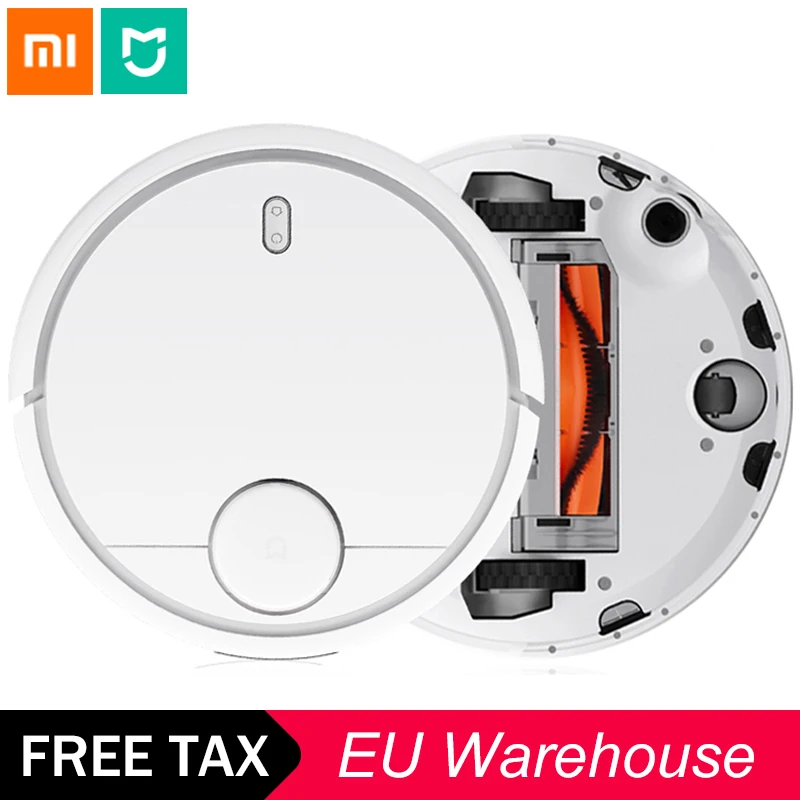 Быстрая доставка Европа запас Xiaomi Mi пылесос робот автоматическая подметание