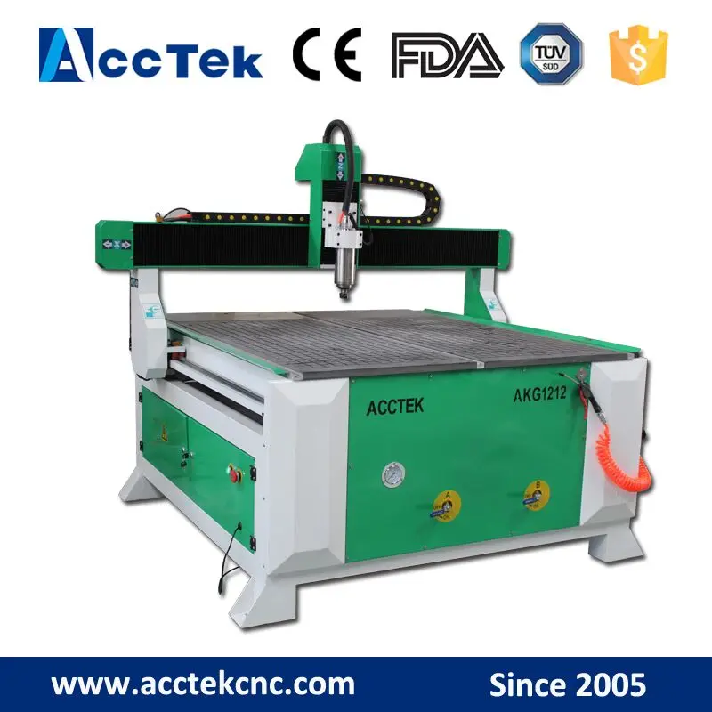 AccTek excellent quality cnc wood furniture machine 1212 lathe