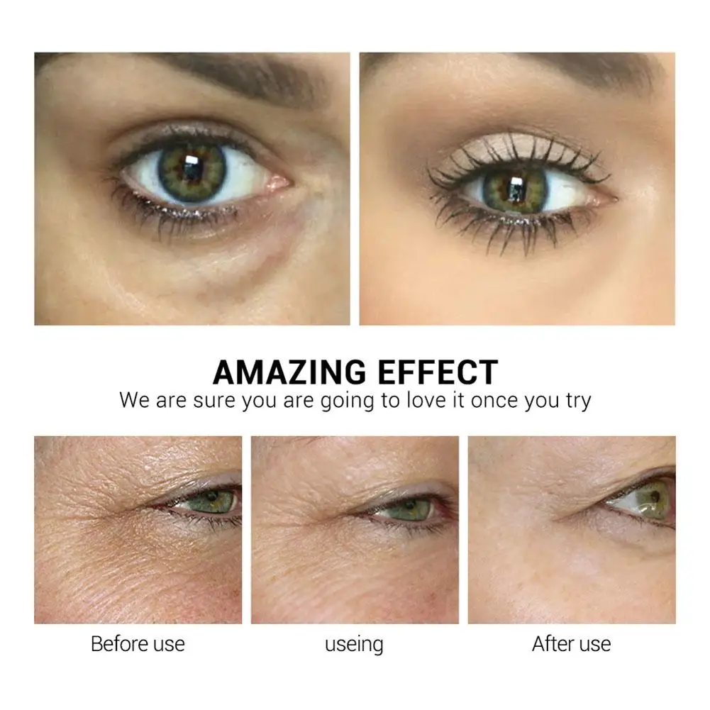 VIBRANT GLAMOUR 50 Pcs/box Retinol Eye Mask Serum Reduces Dark Circles Eye Repair Nourish Firming Skin Care Eyes Beauty