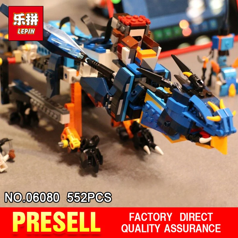 

2018 New Lepin 06080 552 pcs Compatible With The 70652 Stormbringer Set Buidling Blocks Bricks Educational Kids DIY Toys Gifts