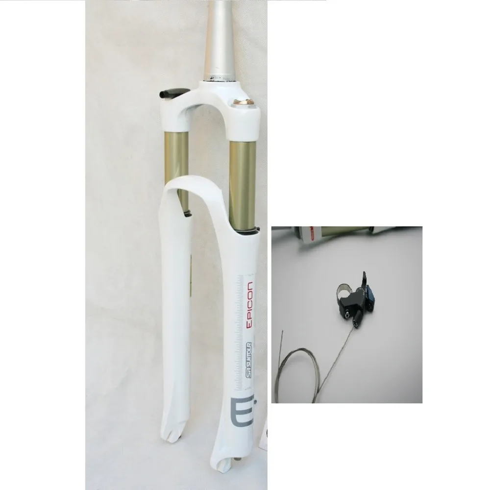 

NEW Suntour Epicon XC Fork 26" MTB Air Fork Remote Lock Tapered Steerer white color